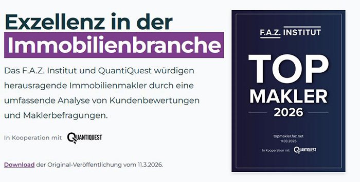 Top Makler 2026! Top Makler 2026!