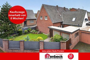 Hauptbild Gepflegte Doppelhaushälfte mit Keller und Garage in Bocholt!